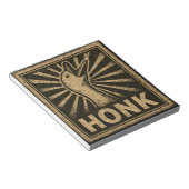 Honk Goose Funny Duck Chicken Meme Notizblock (angewinkelt)