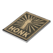 Honk Goose Funny Duck Chicken Meme Notizblock (Rotiert)