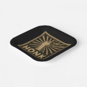 Honk Goose Funny Duck Chicken Meme Pappteller (Gewinkelt)