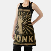 Honk Goose Funny Duck Chicken Meme Schürze (InSitu)