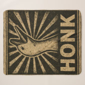Honk Goose Funny Duck Chicken Meme Sherpadecke (Vorderseite (Horizontal))
