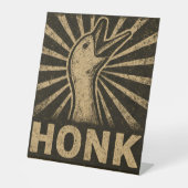 Honk Goose Funny Duck Chicken Meme Sockelschild (Vorderseite)