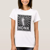 Honk Goose Funny Duck Chicken Meme T-Shirt (Vorderseite)