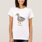 Honk. Honk. Gans T-Shirt (Vorderseite)