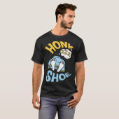 Honk Shoe Snoring Anti Snoring Husbands T-Shirt (Vorne ganz)
