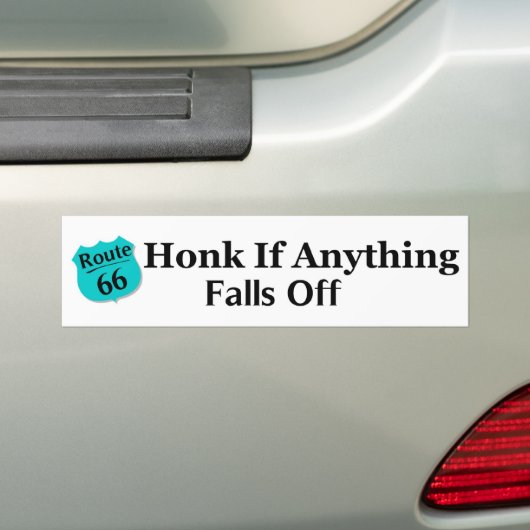 Honk, wenn alles herunterfällt autoaufkleber (Auf Auto)