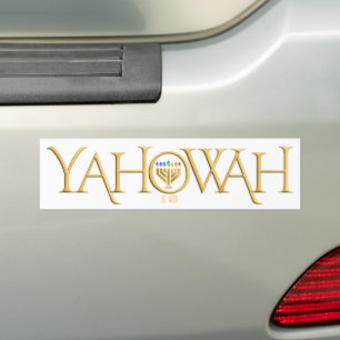 Honk (wenn Sie) Yada Yahowah Autoaufkleber