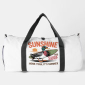 Honk Yeah, Es ist Sommer" - Surfer Ente Duffle Bag (Rückseite)