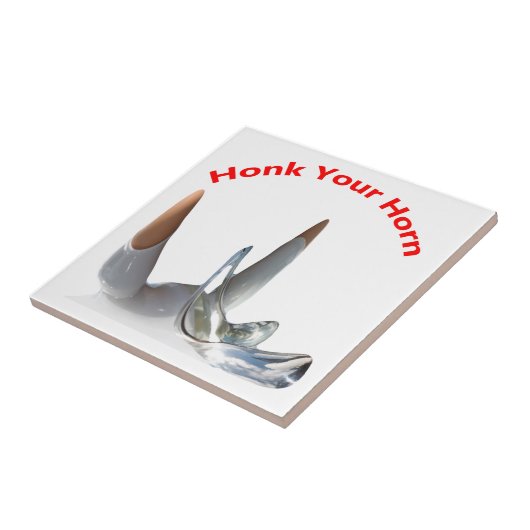 Honk Your Horn Fliese (Seite)