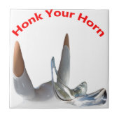 Honk Your Horn Fliese (Vorderseite)