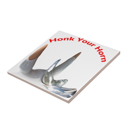 Honk Your Horn Fliese (Seite)