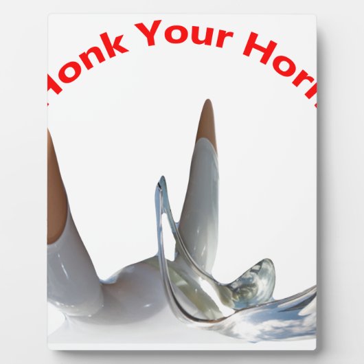 Honk Your Horn Fotoplatte (Vorderseite)