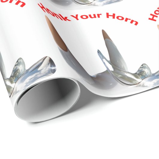 Honk Your Horn Geschenkpapier (Rolleneckpunkt)