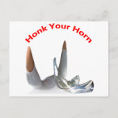 Honk Your Horn Postkarte (Vorderseite)