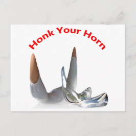 Honk Your Horn Postkarte