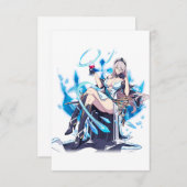 Honkai Impact 3. 崩 3. 坏 3. Android-Zeichen Einladung (Vorne/Hinten)