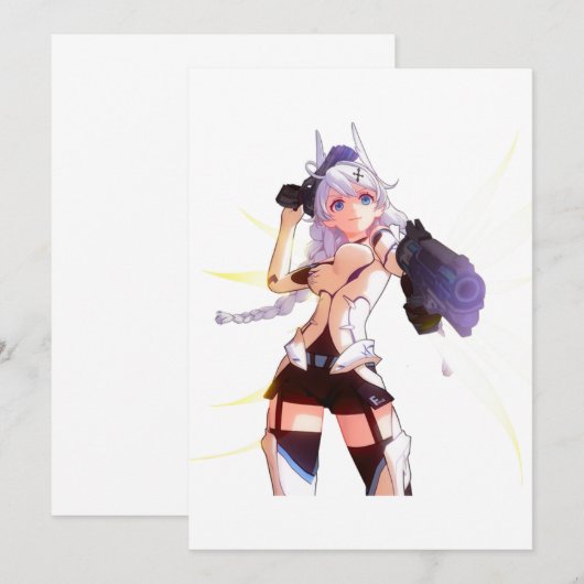 Honkai Impact 3. Anime 崩 3. Android Einladung (Vorne/Hinten)