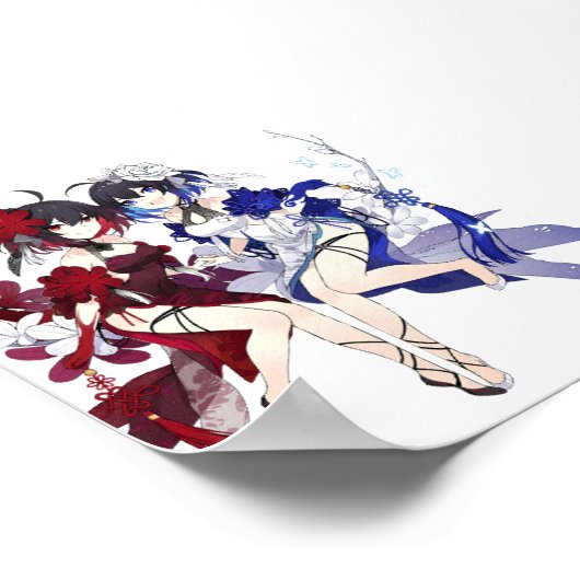 Honkai Impact 3. Seele Doubled Bliss Poster (Ecke)