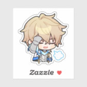 Honkai Star Rail Chibi Gepard Sticker (Blatt)