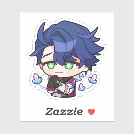 Honkai Star Rail Chibi Sampo Aufkleber (Blatt)