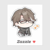 Honkai Star Rail Chibi Welt Sticker (Blatt)