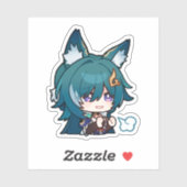 Honkai Star Rail Chibi Yukong Sticker (Blatt)