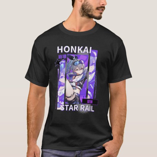 Honkai Star Rail Silver Wolf T-Shirt (Vorderseite)