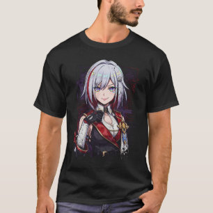 Honkai Star Rail Topaz Numby IPC-Managerin Fire Hu T-Shirt