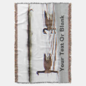 Honkers - Kanada - Gänse Decke (Vorderseite Vertikal)