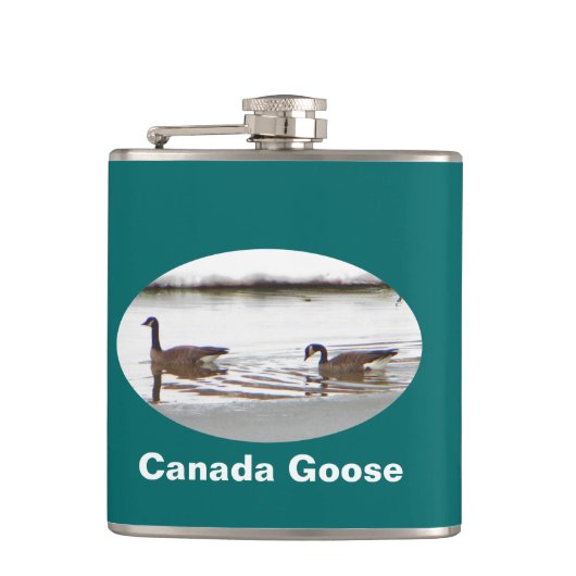 Honkers - Kanada - Gänse Flachmann (Vorderseite)