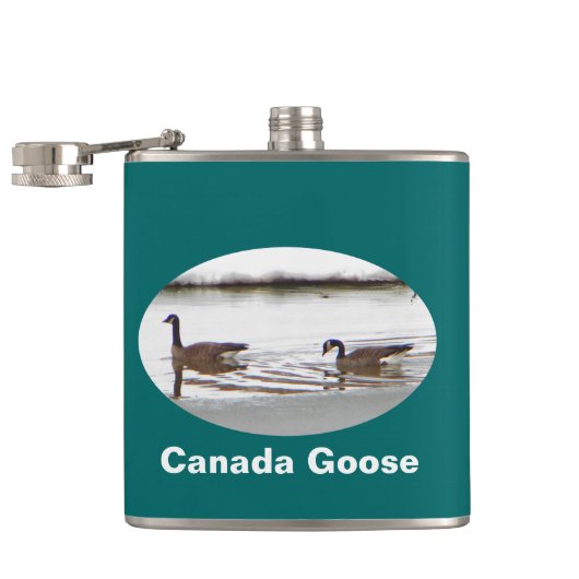 Honkers - Kanada - Gänse Flachmann (Geöffnet)