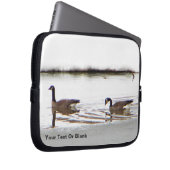 Honkers - Kanada - Gänse Laptopschutzhülle (Vorne Rechts)