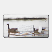 Honkers - Kanada - Gänse Schreibtischunterlage (Tastatur & Maus)