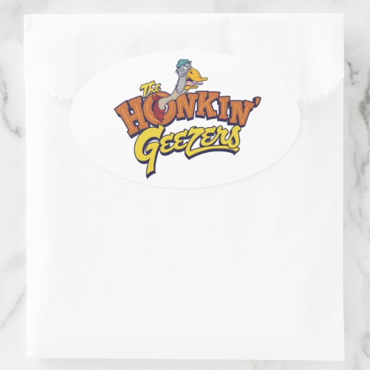 Honkin' Geezer Sticker (Tasche)
