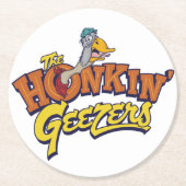 Honkin' Geezers Bar Untersetzer (Vorderseite)