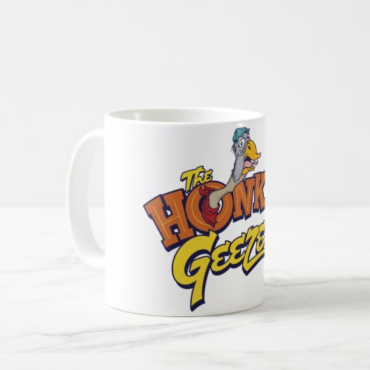 Honkin' Geezers Coffee Tasse (Vorderseite Links)