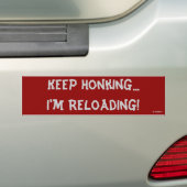 Honking behaltend, lade ich neu! autoaufkleber (Auf Auto)