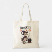 Honkus Ponkus Funny Duck Halloween Tragetasche (Rückseite)