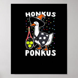 Honkus Ponkus Funny Gänsehaut Halloween Tracht Ten Poster