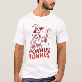Honkus Ponkus - Gans Halloween Magie T-Shirt