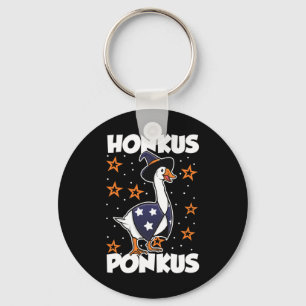 Honkus Ponkus Lustige Halloween Hexe Süße Gans Hex Schlüsselanhänger