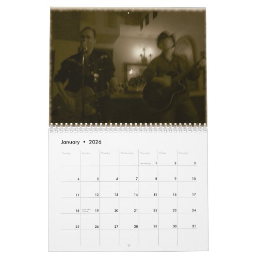Honky Tonk Kalender (Jan 2026)