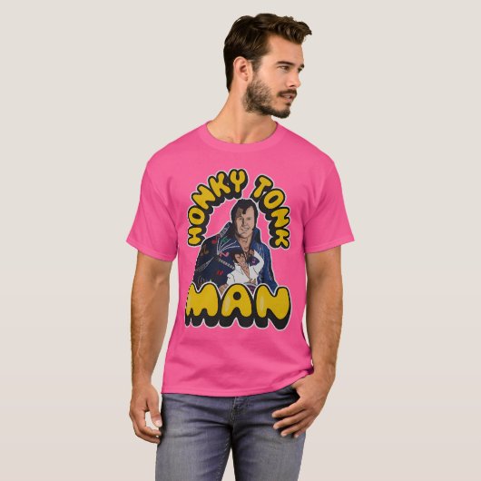 Honky Tonk Man Comic T-Shirt (Vorne ganz)