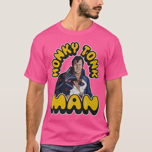 Honky Tonk Man Comic T-Shirt (Vorderseite)