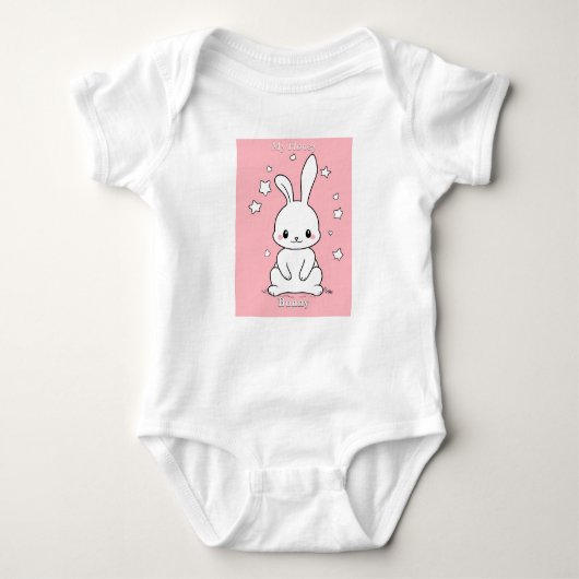 Honney Bunny Baby Strampler (Vorderseite)