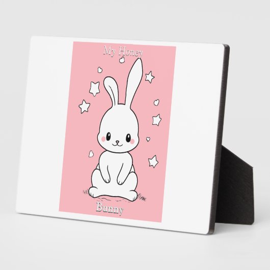 Honney Bunny Fotoplatte (Seite)