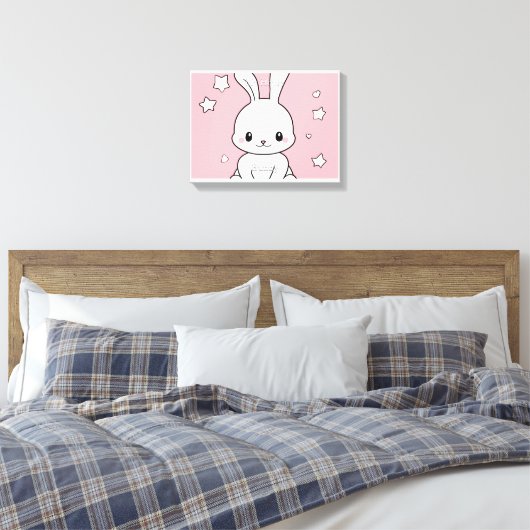 Honney Bunny Leinwanddruck (Insitu (Schlafzimmer))