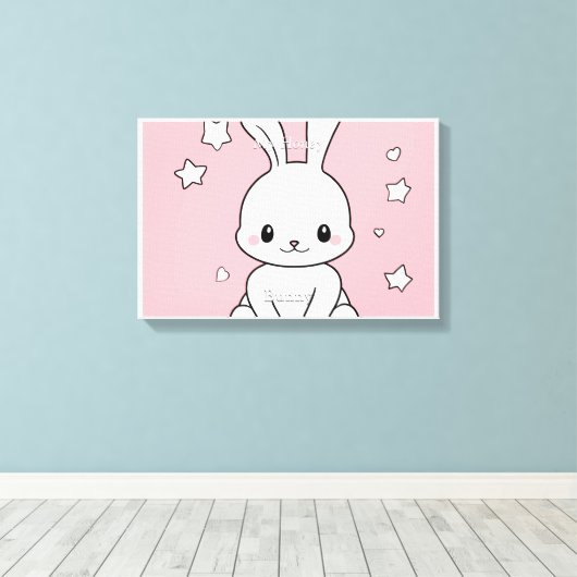 Honney Bunny Leinwanddruck (Insitu (Holzboden))