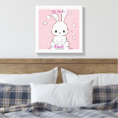 Honney Bunny Leinwanddruck (Insitu (Schlafzimmer))