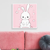 Honney Bunny Leinwanddruck (Insitu (Wohnzimmer))